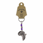 Key Ring-Africa Leopard