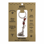 Key ring-ZODIAC-Giraffe-Aries