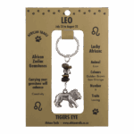 Key ring-ZODIAC-Lion-Leo