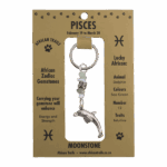 Key ring-ZODIAC-Dolphin-Pisces