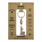 Key ring-ZODIAC-Monkey-Gemini